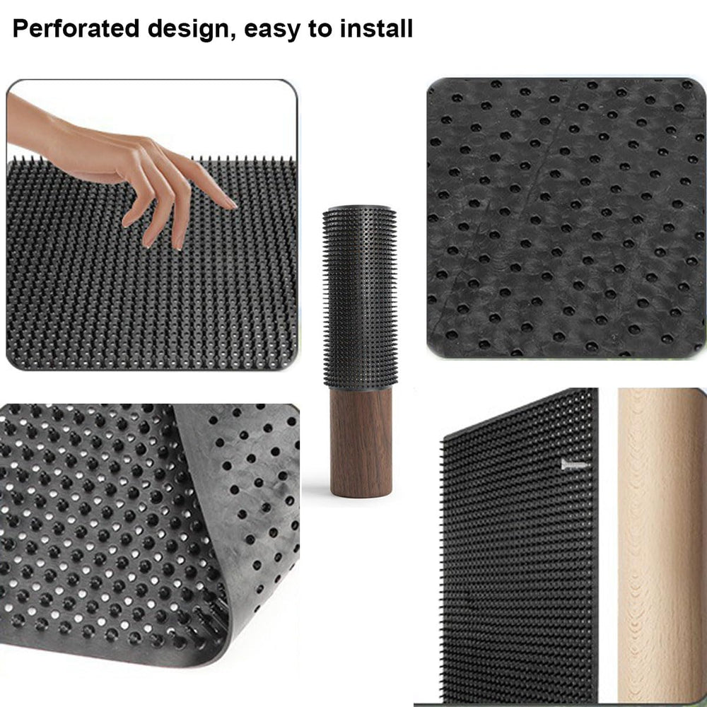 HAISENGO scratch pad used as multi-use resting mat for dogs
