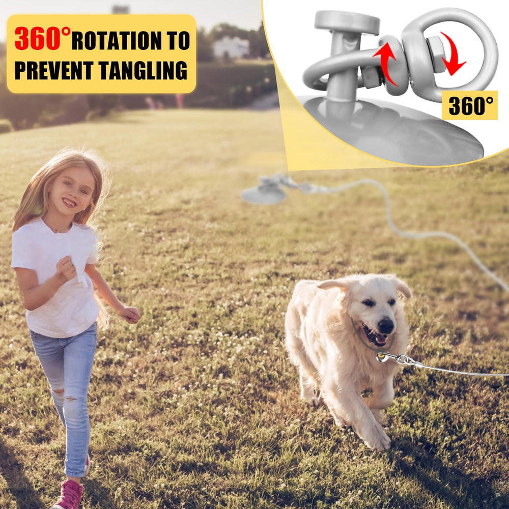 HaiYUAN ideal for yard, camping, and beach trips allowing safe dog exploration.