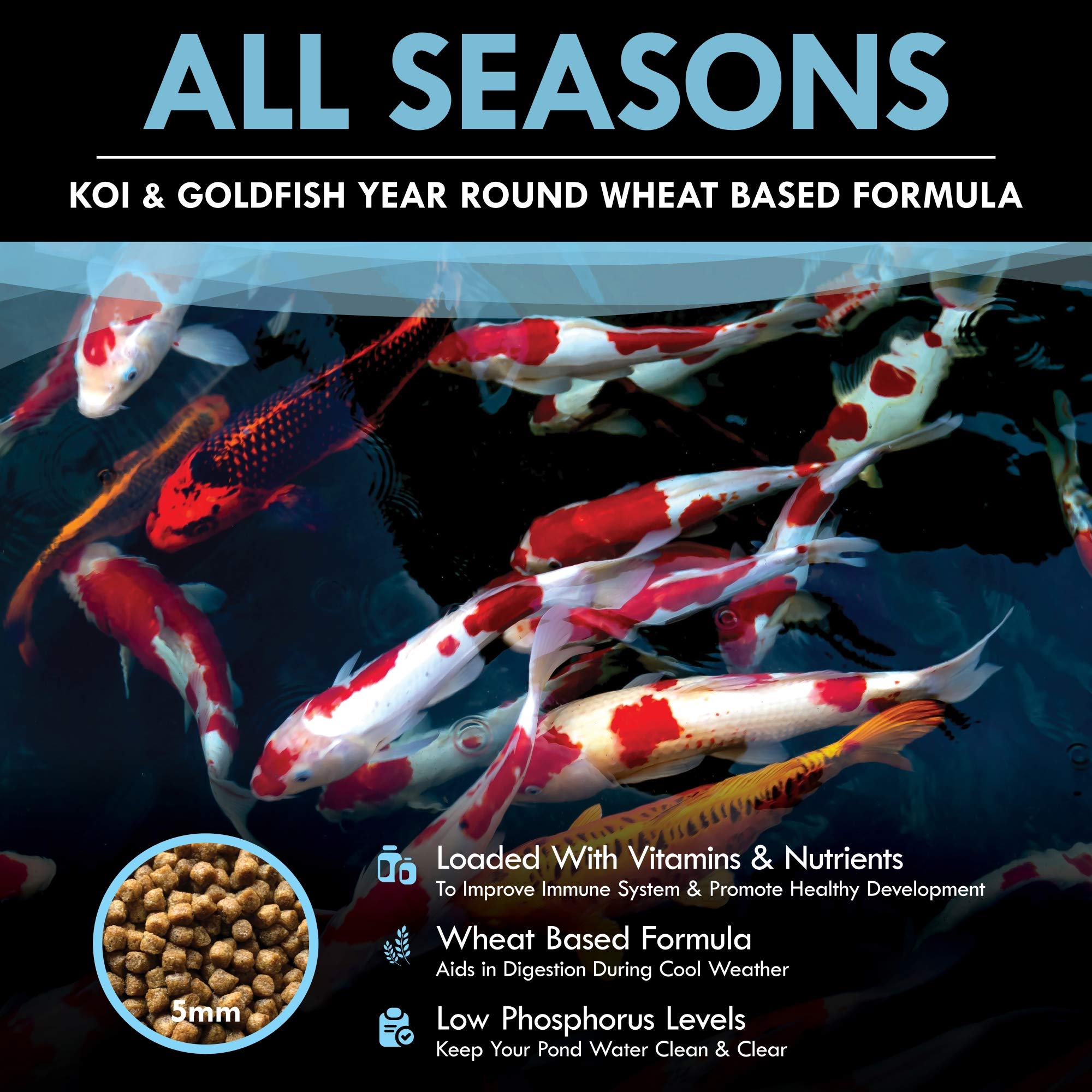 HALF OFF PONDS All Seasons fresh-seal package closeup