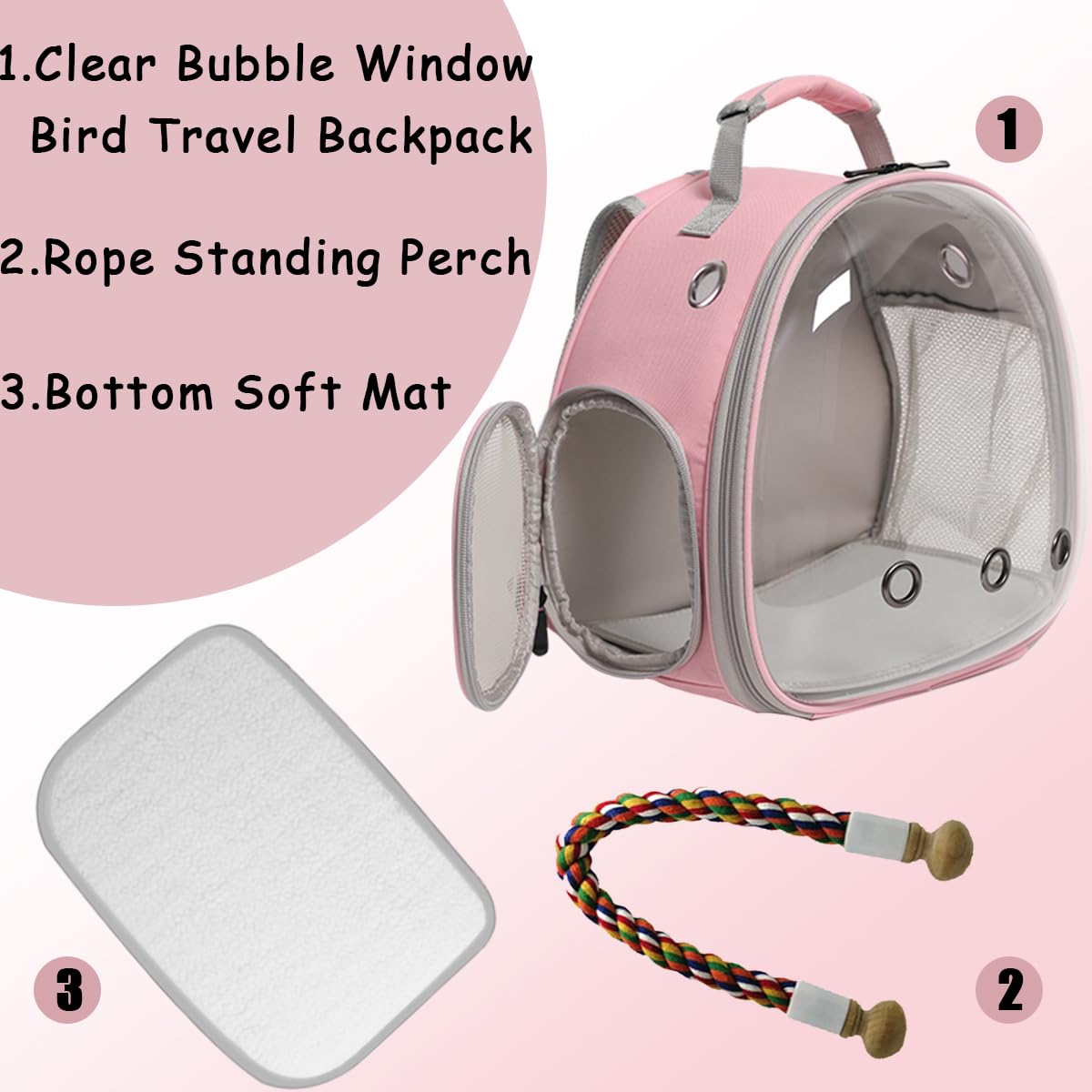 halinfer metal tray keeps contents secure during travel.