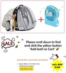halinfer dual expandable cat backpack 9-inch extension highlights larger interior room.