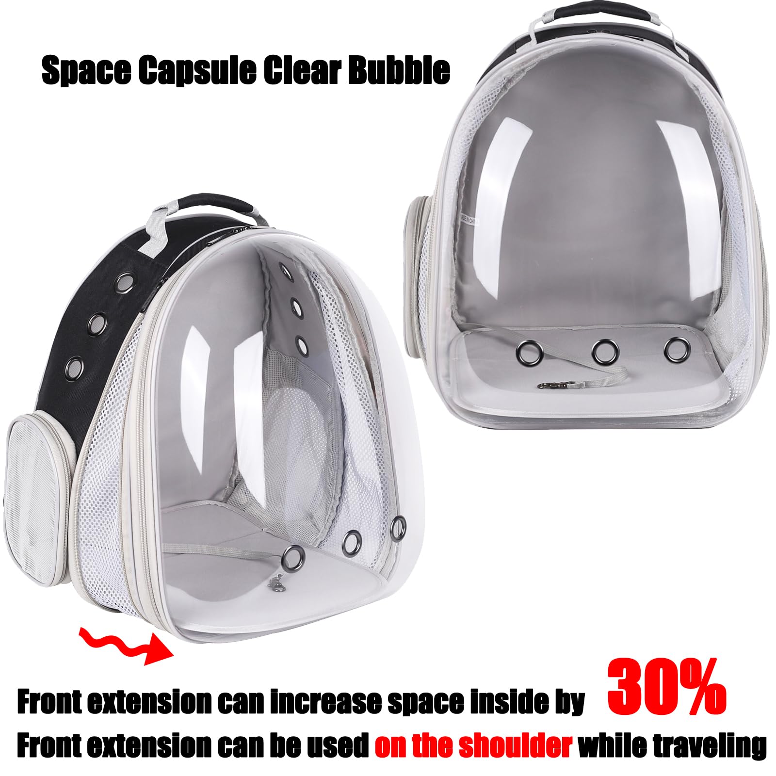Halinfer lightweight eco-friendly materials keep your pet comfy without extra weight.