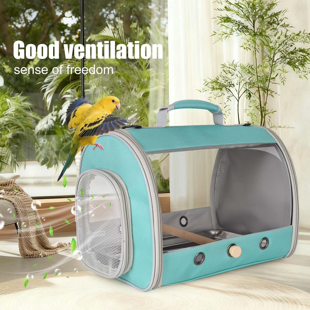 halinfer metal tray and removable bottom tray for quick cleaning after travel.