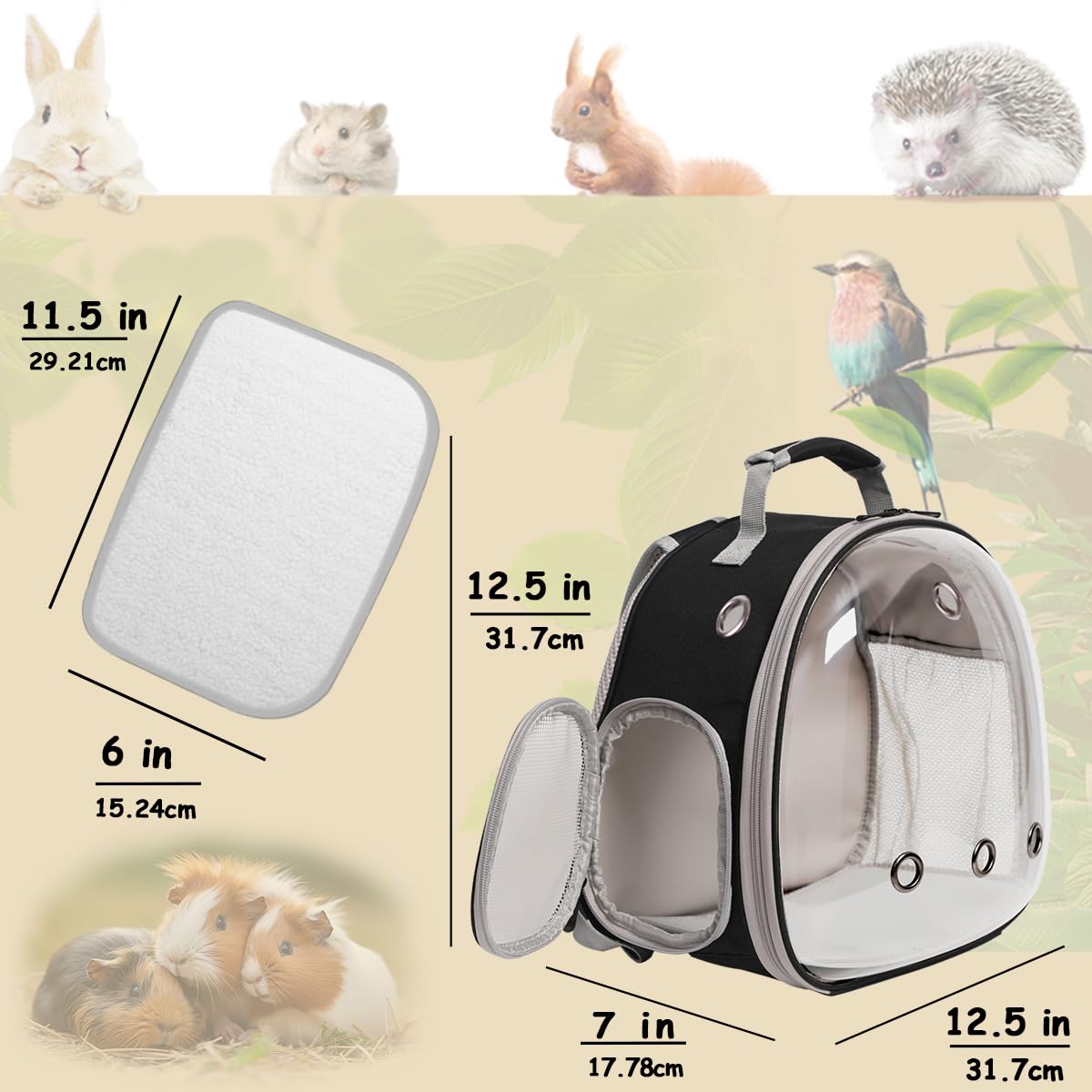 halinfer security harness leash set keeps your reptile secure during outings