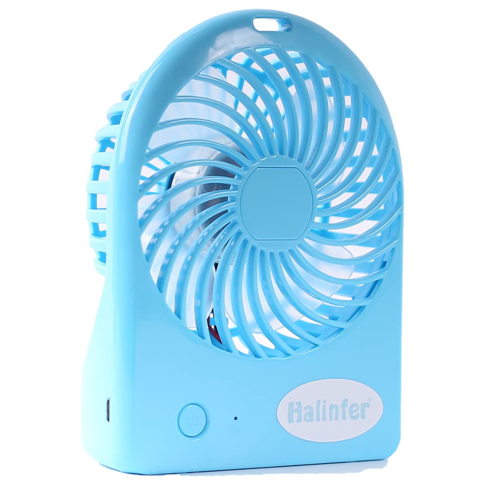 Halinfer ventilador mini portátil junto a mochila para gatos, frescura en paseos.