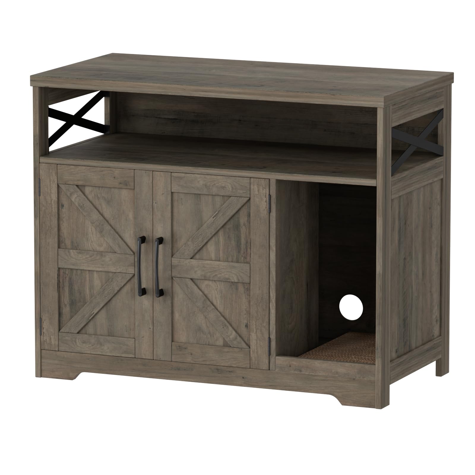 Halitaa cat litter box enclosure assembly instructions simplify setup for two people.