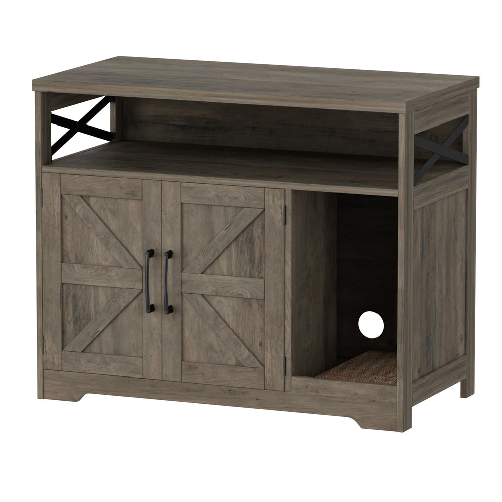 Halitaa cat litter box enclosure assembly instructions simplify setup for two people.