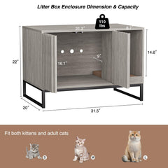 Halitaa countertop display area used as decorative end table and plant stand