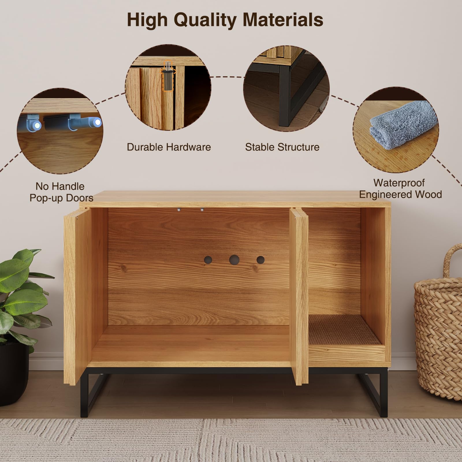 Halitaa enclosure dimensions hint at room planning for 31.5 by 20 by 22 inches.