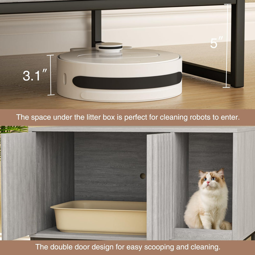 Halitaa vented design aids odor containment while keeping cat comfortable
