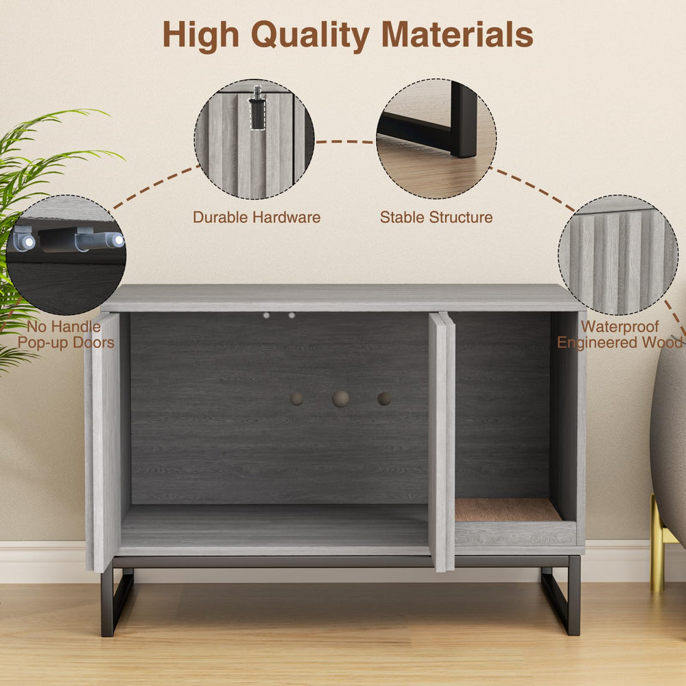 Halitaa sturdy steel frame supports up to 110 pounds of weight