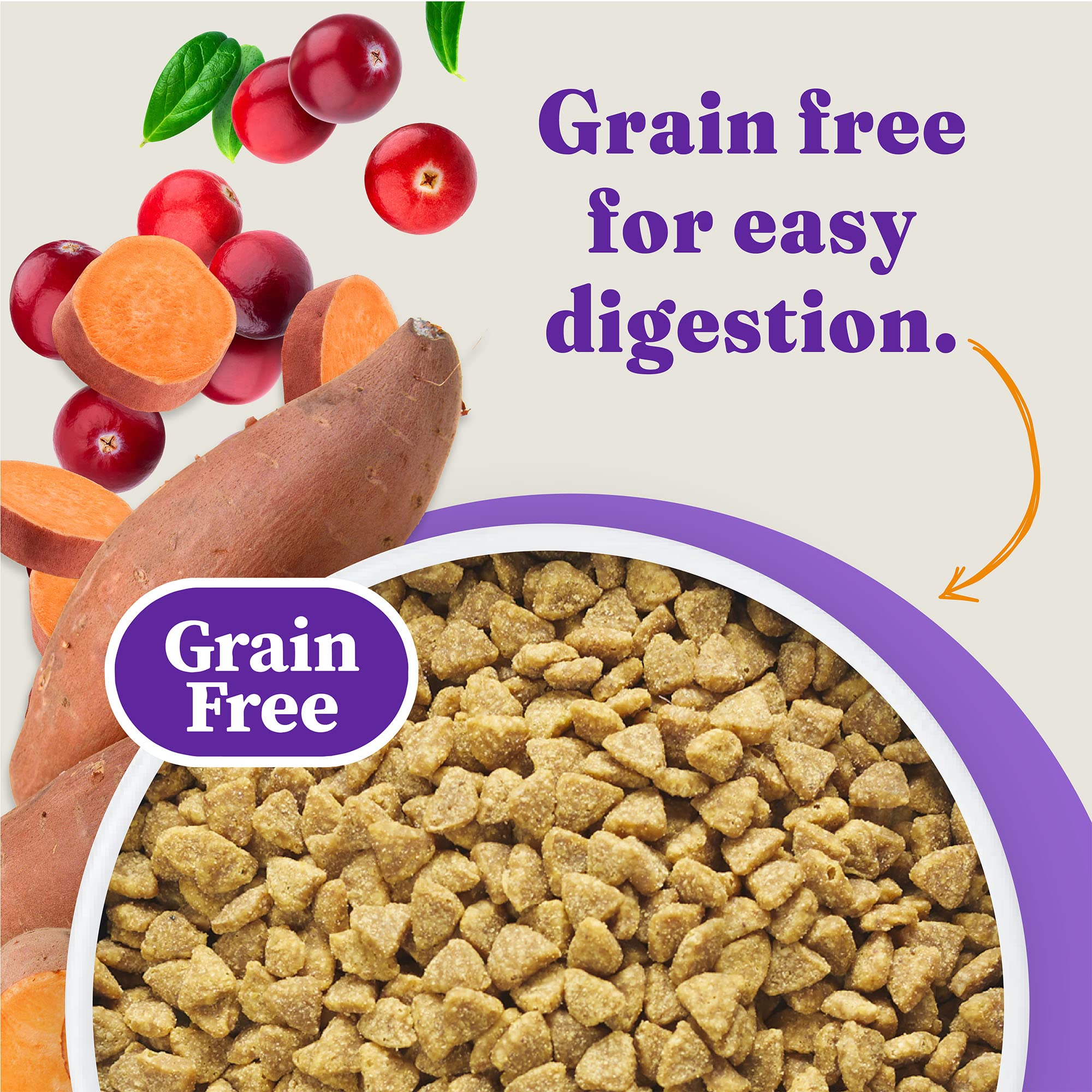 Halo Holistic chicken recipe prebiotics-probiotics-postbiotics support digestive balance in indoor cats.
