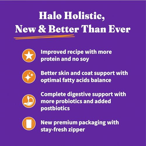 Halo Holistic complete digestive health formulation in bag.