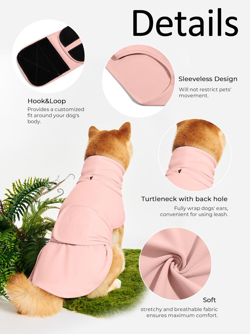 Haloumoning thunder-shirt on a dog during fireworks for stress-support