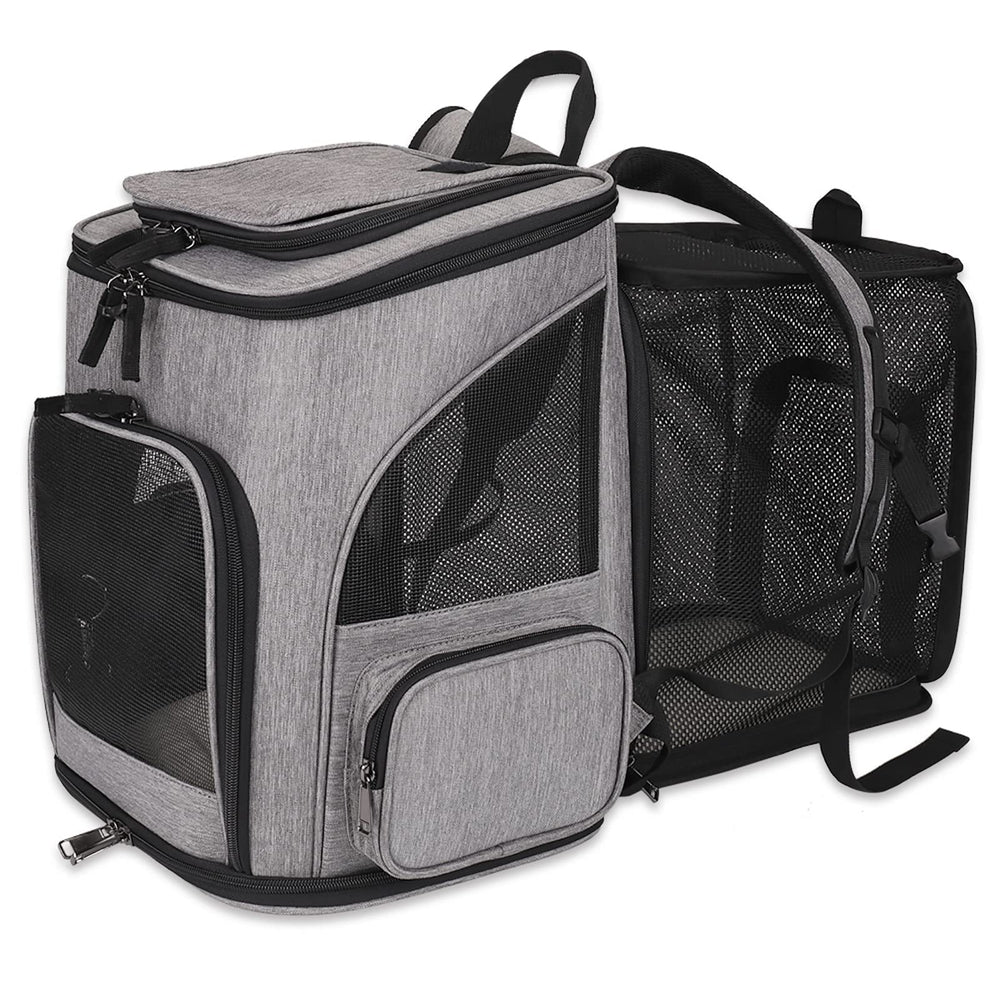 HALOVIE large expandable design accommodates small pets for travel