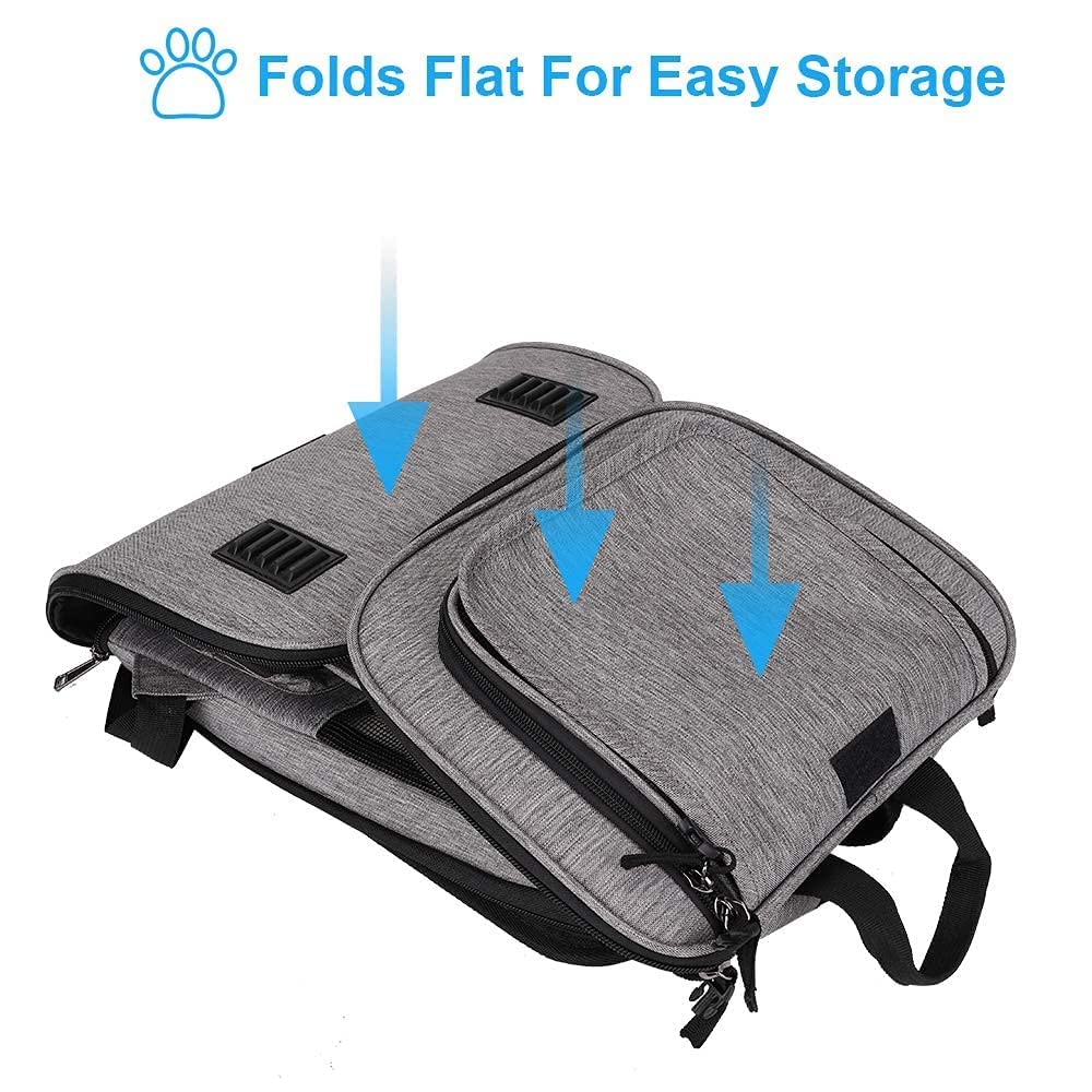 HALOVIE metal zipper with anti-escape buckle enhances security