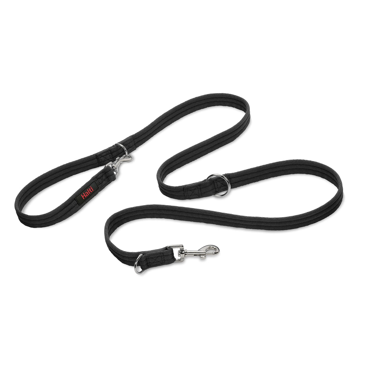Halti Training Leash double-ended clip setup enables versatile training options for better control.