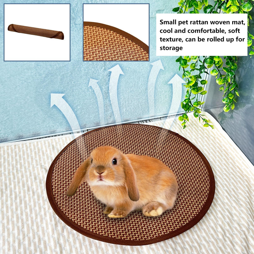Hamiledyi bed mat in use showing pets resting and playing.