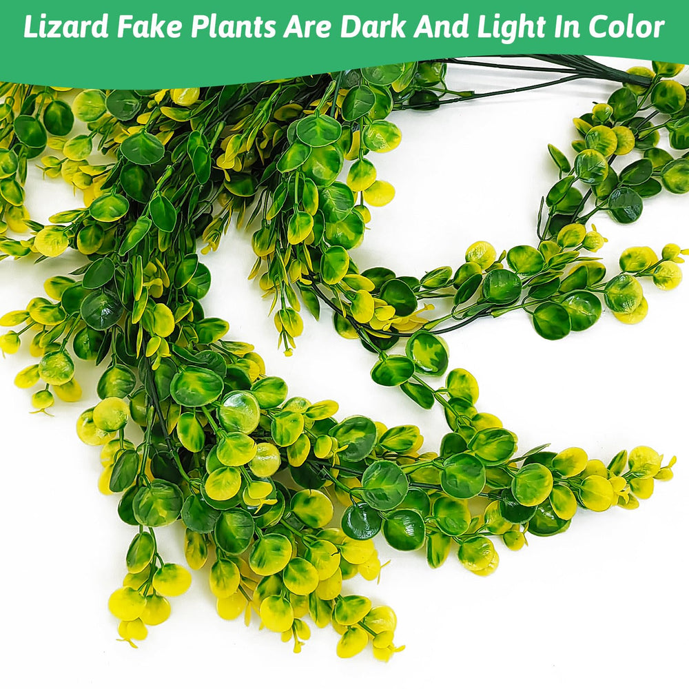 Hamiledyi bearded dragon habitat decor provides color rich enrichment