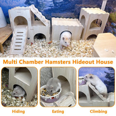 Hamiledyi bottomless clean habitat design helps odor-free upkeep