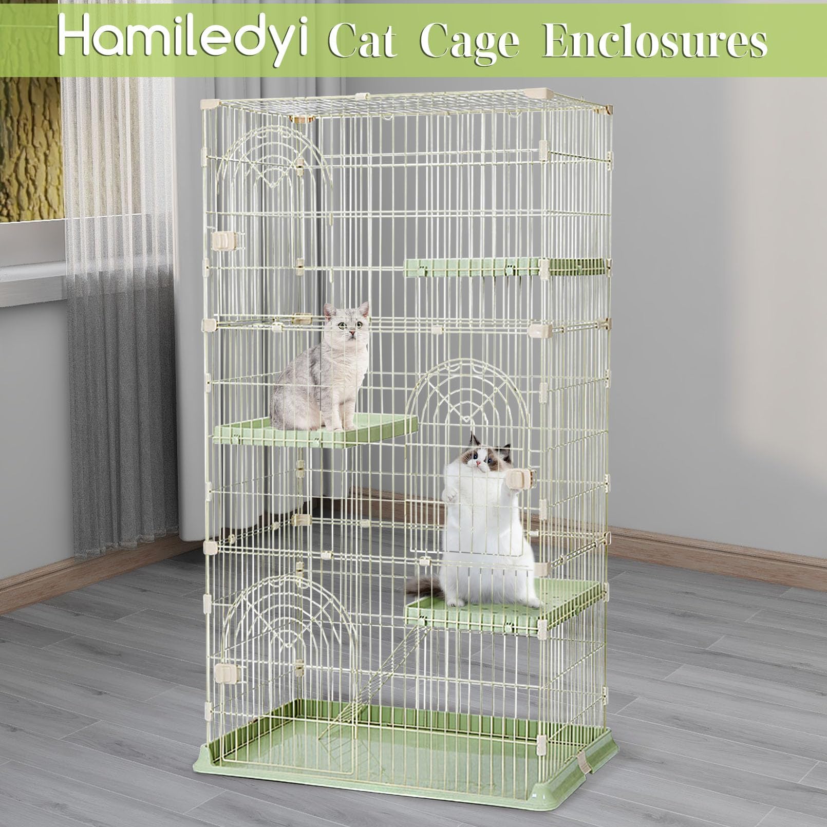 Hamiledyi top hammock hanging option adds cozy lounging space.
