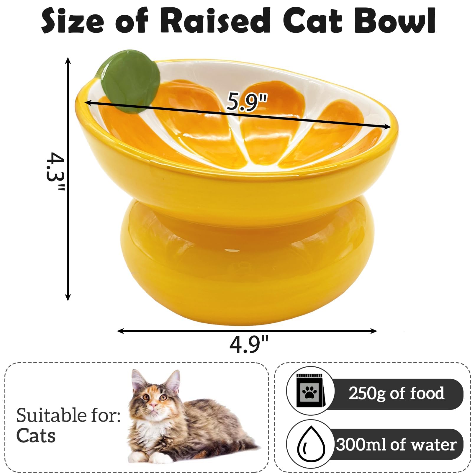 Hamiledyi chin friendly elevated dish aids neck comfort during eating