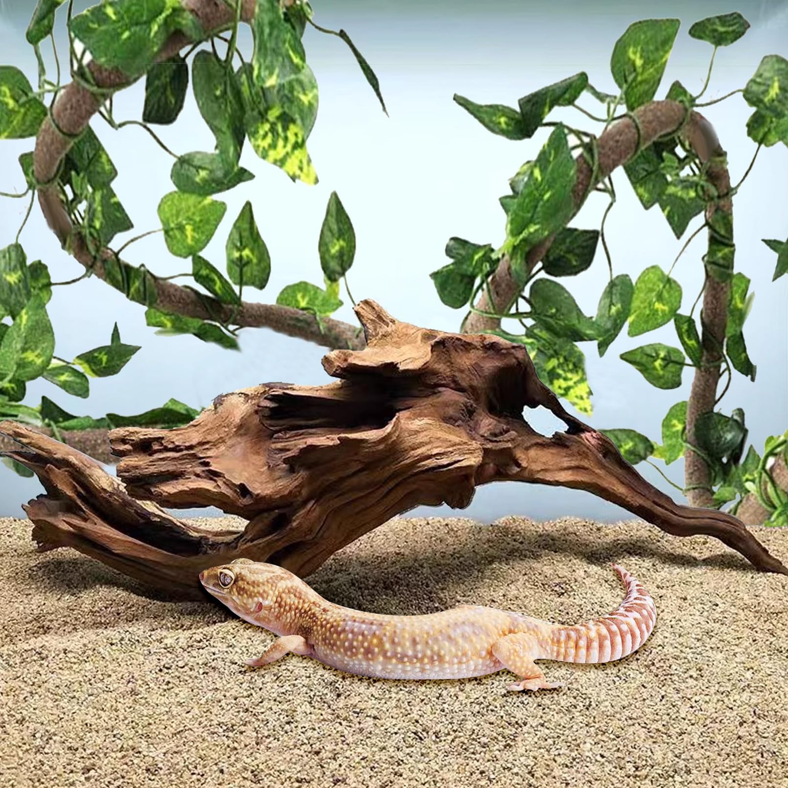 Hamiledyi coral driftwood texture enhances tank aesthetics with organic lifelike detail.