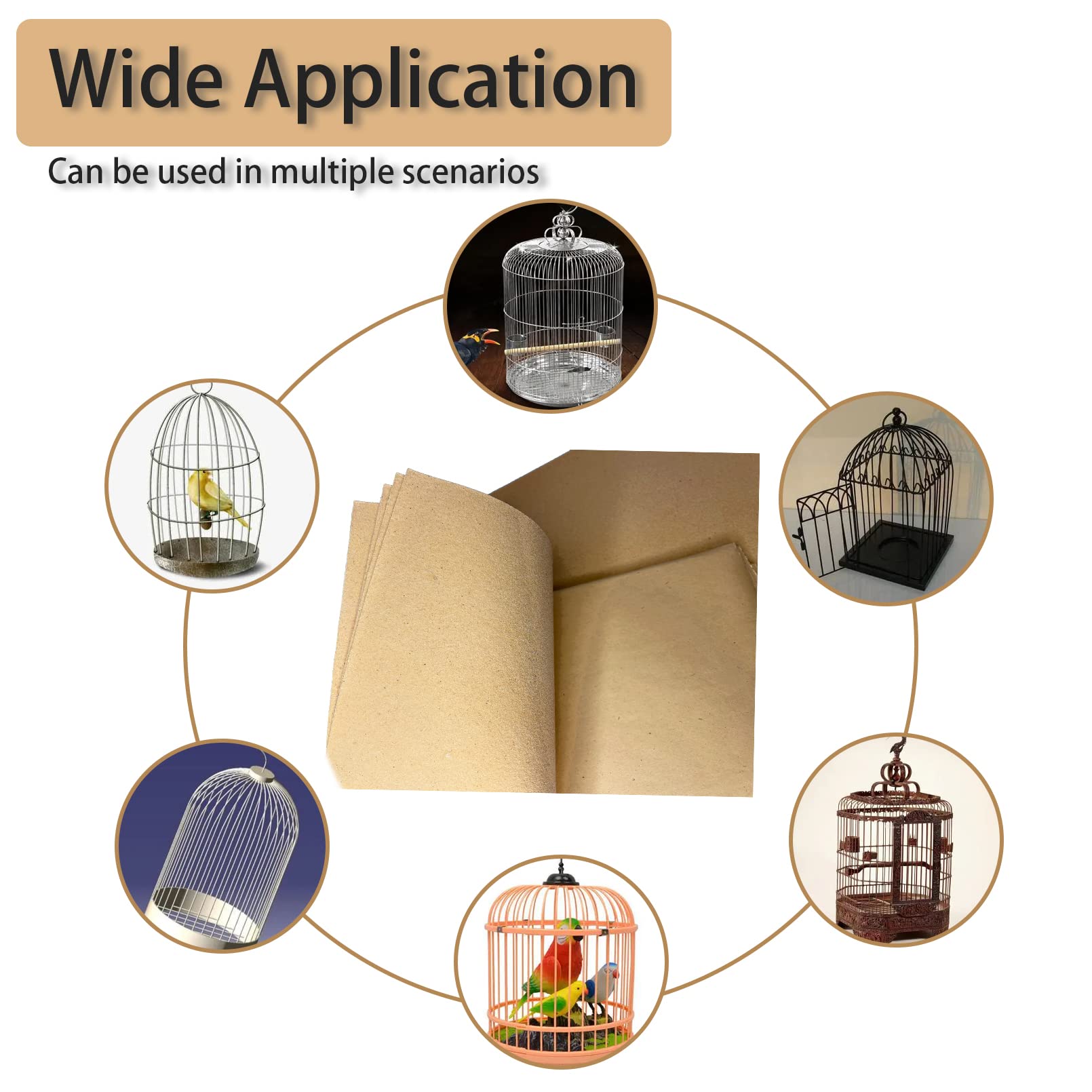 Hamiledyi disposable cushion pads simplify cleanup and reduce cage staining.