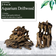 Hamiledyi driftwood aquarium branch close up showing unique shape and texture