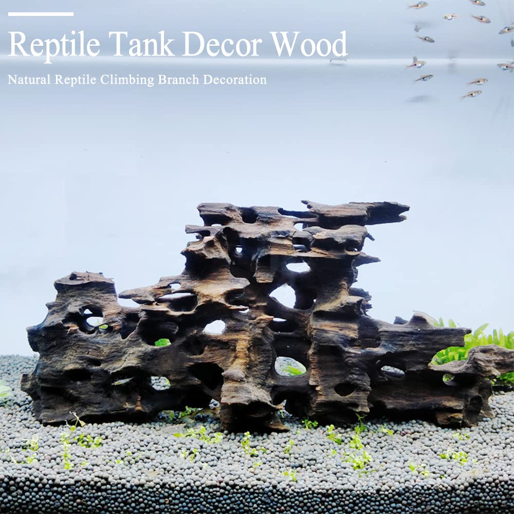 Hamiledyi driftwood decor closeup-02 highlights size and water-ready surface for sinking.