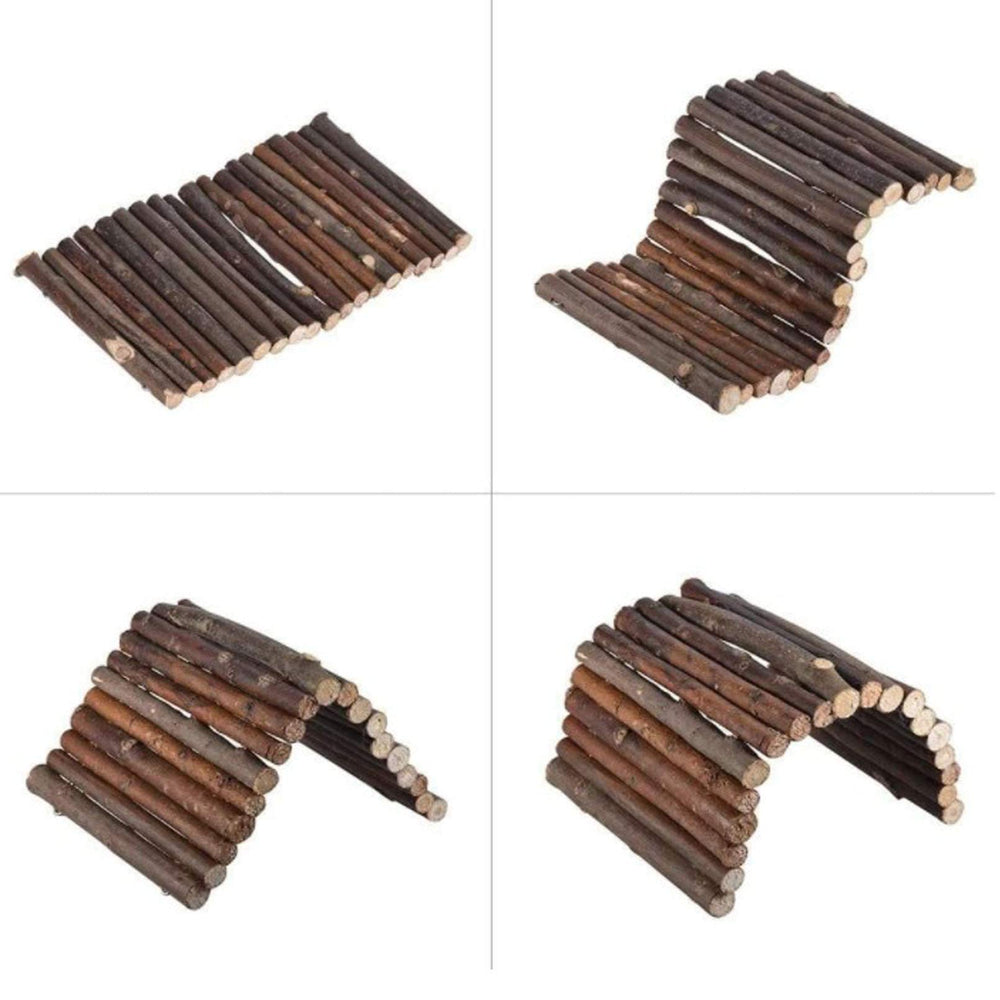 Hamiledyi dry wood chew sticks promote safe chewing and dental interest.