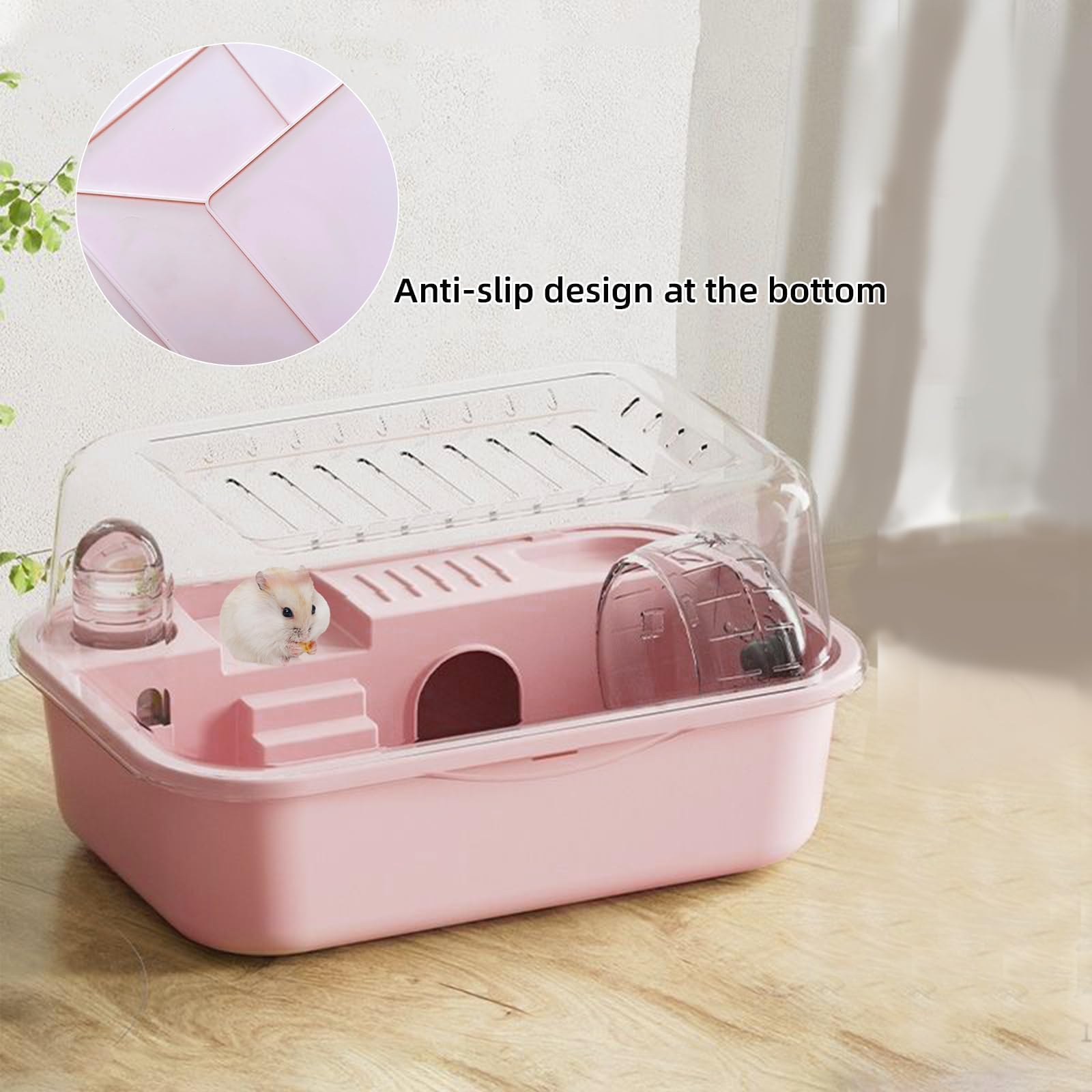 Hamiledyi pink packaging shot communicates ready-to-use set including tub, ladder, and accessories