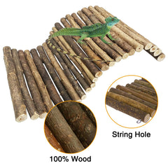 Hamiledyi extra-large reptile hideout bendable-wire design enables flexible, custom habitat shapes.