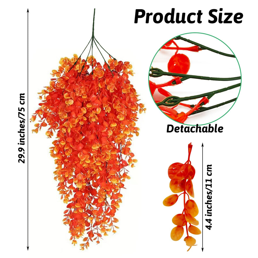 Hamiledyi hanging reptile plants with soft silk leaves enhance realism and safety.