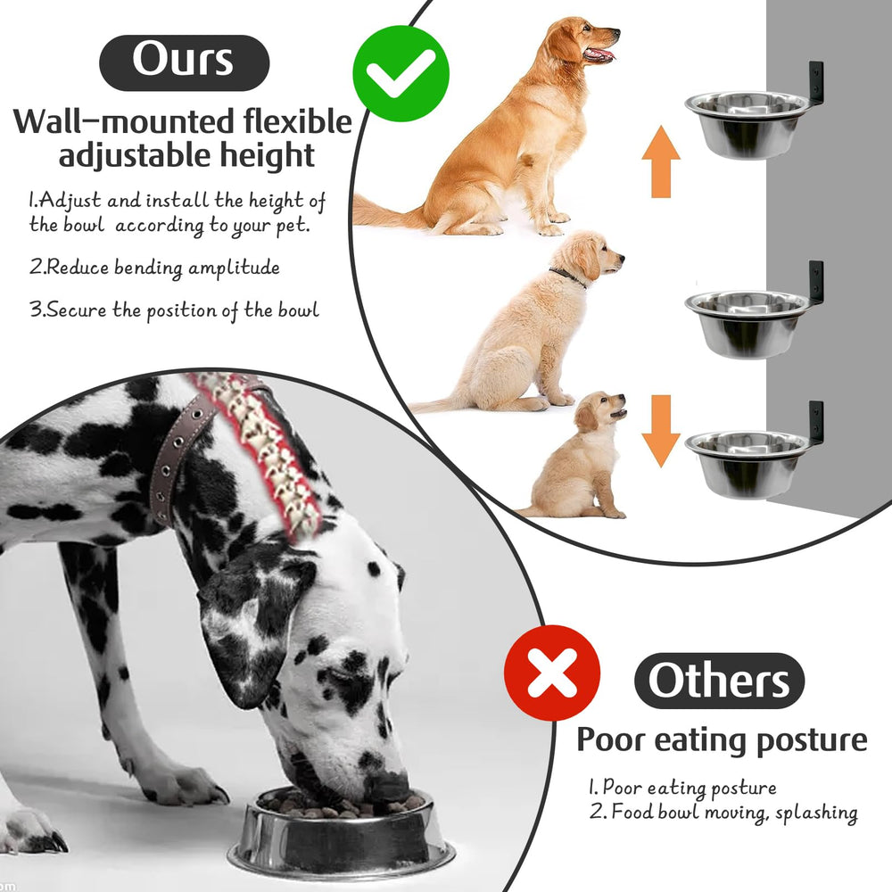 Hamiledyi indoor-outdoor dog bowls fit diverse feeding spaces and weather conditions.
