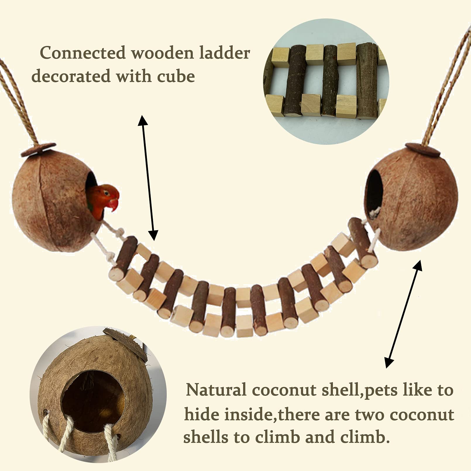 Hamiledyi natural coconut shell highlights eco friendly materials