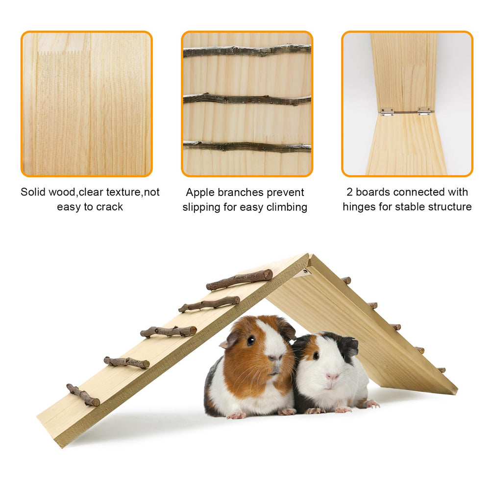 Hamiledyi pet-habitat-accessory adds versatile shelter and access for rodents.