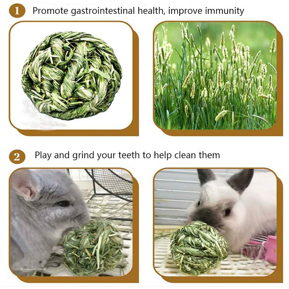 Hamiledyi Rabbit Chew Ball is environmentally friendly, made from natural grass