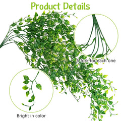 Hamiledyi bendable terrarium vine with iron wire allows flexible layout