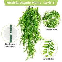 Hamiledyi small vine leaf 11-inch style 2 offers enrichment and easy cleaning.