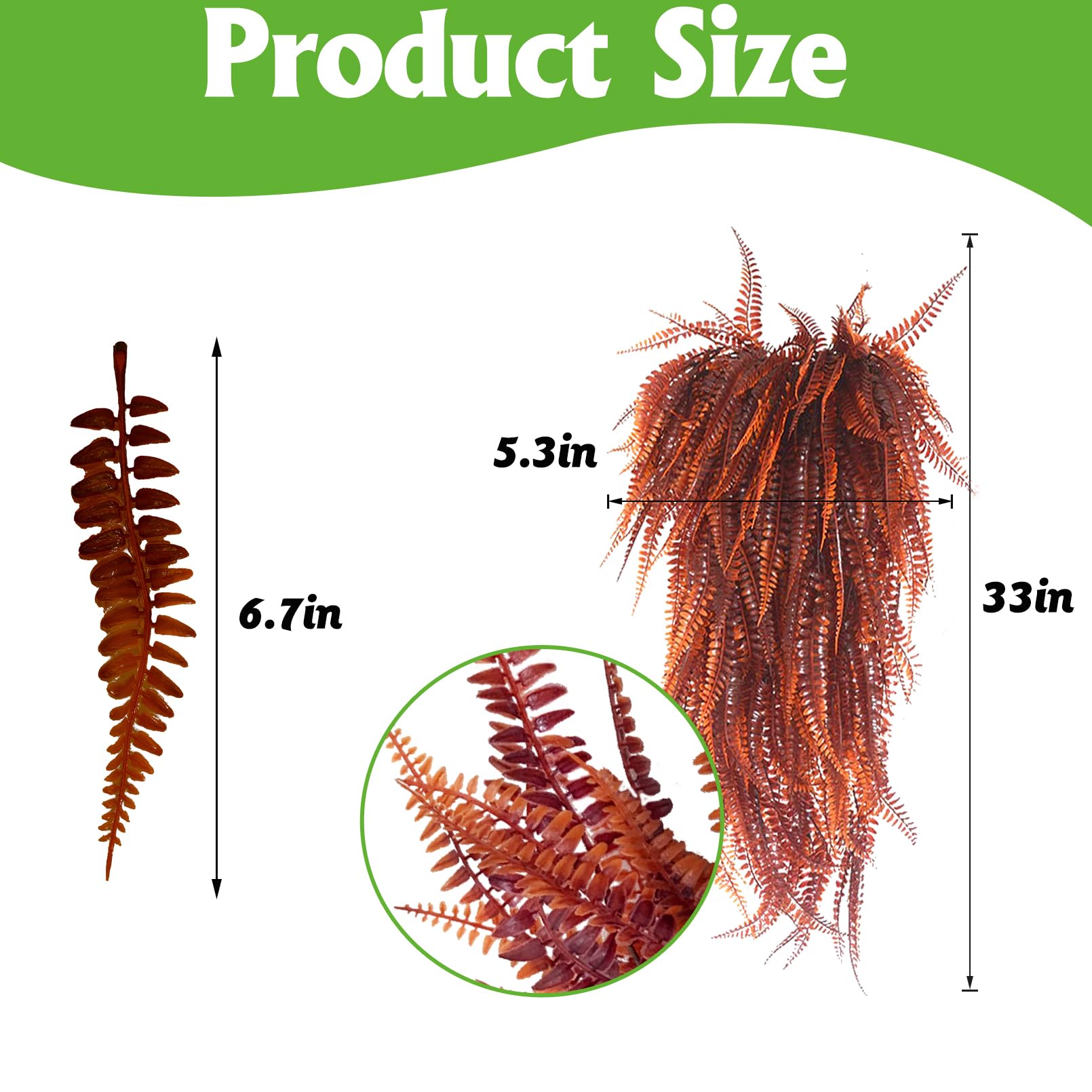 Hamiledyi soft silk leaves close-up highlighting realistic reptile habitat accents