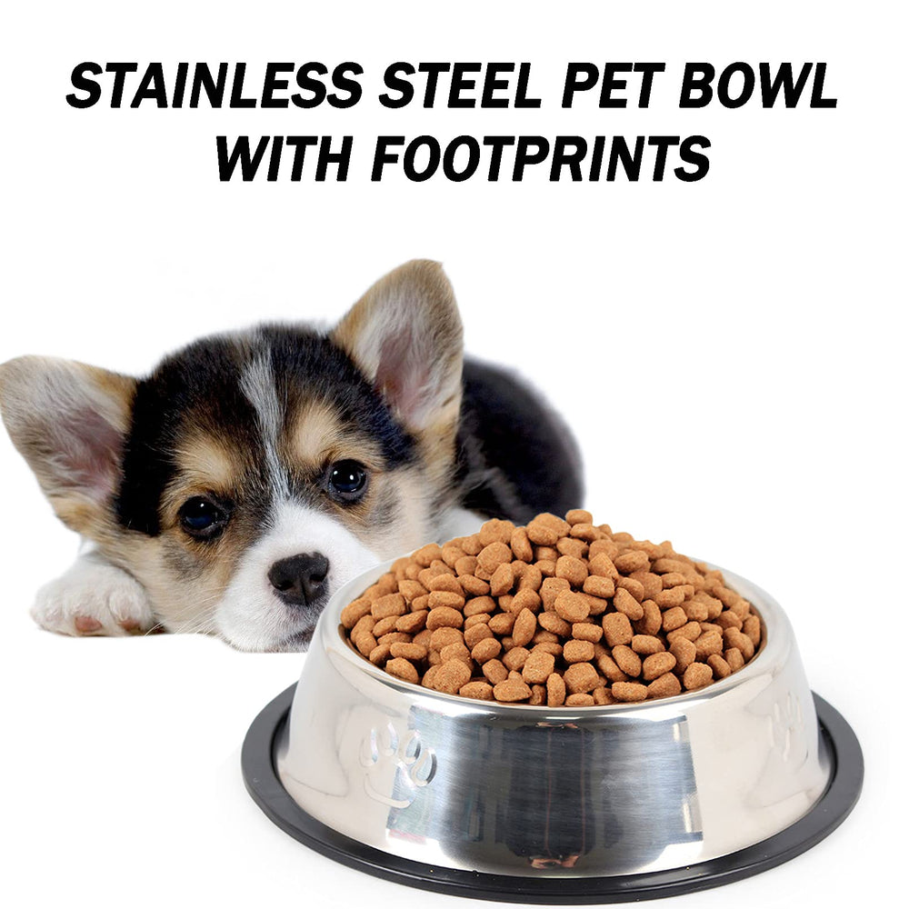 Hamiledyi stackable design bowls, easy storage and travel-friendly feeding.