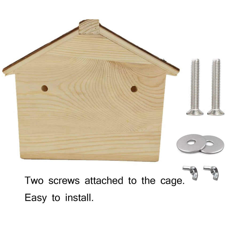 Hamiledyi wooden house easy-clean surface supports quick maintenance.