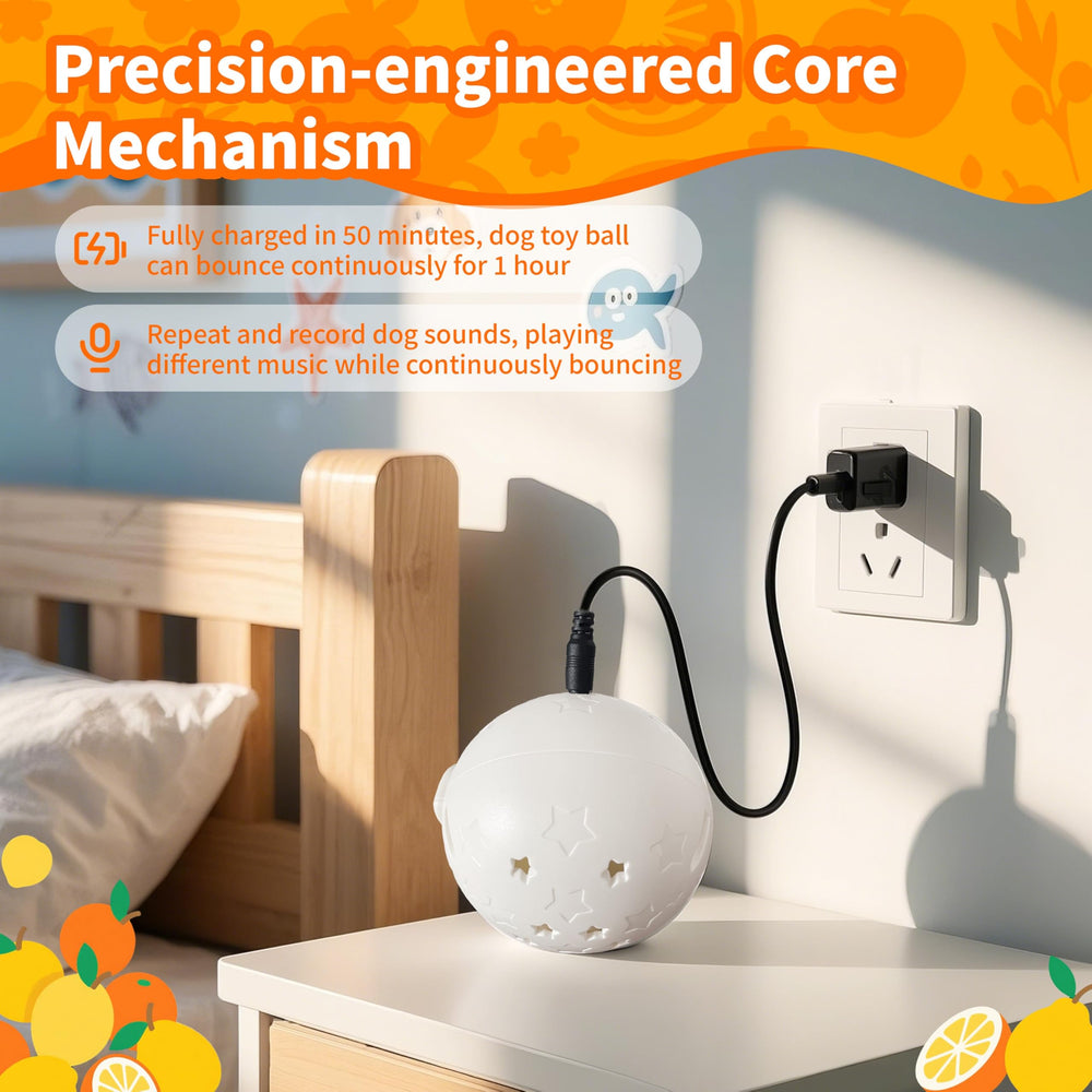 Hanarook pig ball side view highlights soft plush surface for gentle mouthing