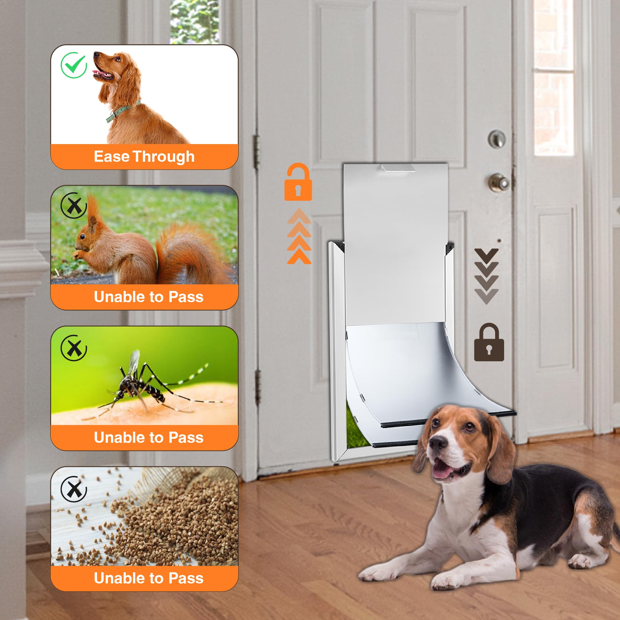 HANIML Extra Large Dog Door home comfort with energy-efficient design