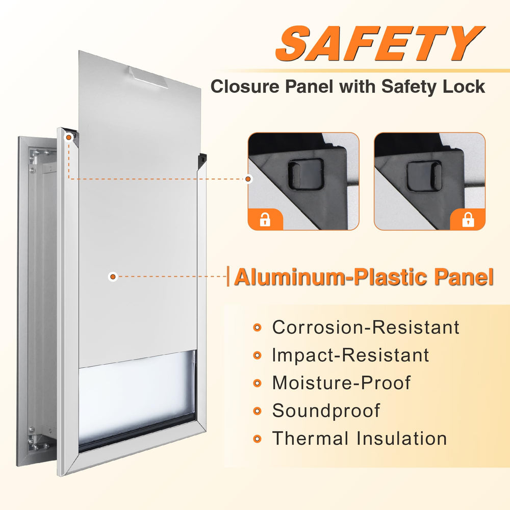 HANIML heavy-duty aluminum frame delivers durable support for large dogs up to 220 lbs.