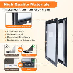HANIML XL dog door featuring a security lock panel for nighttime safety