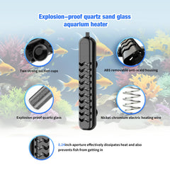 HANLESHUKA submersible heater installation in progress demonstrates easy wall or bottom mounting