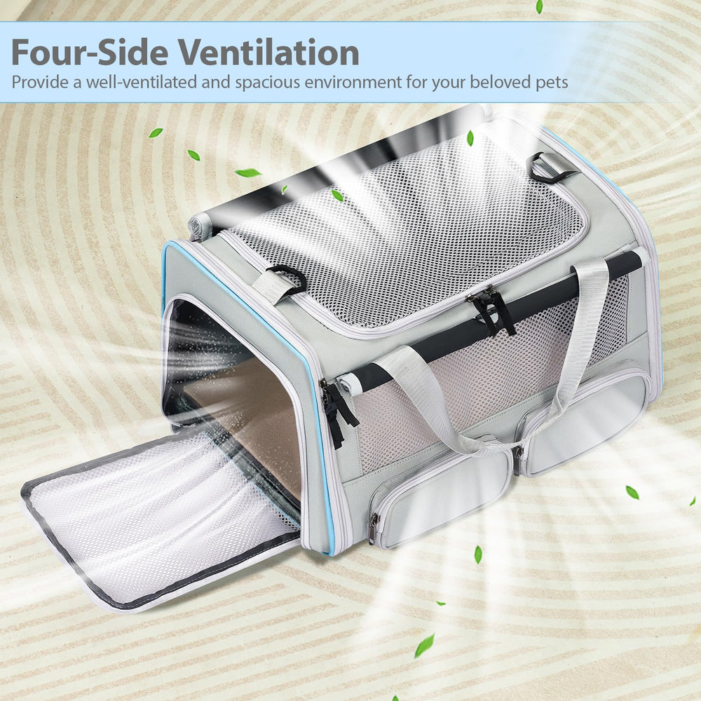 Hannadepot durable base insert keeps the carrier sturdy for lounging