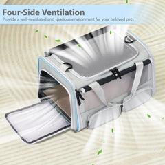 Hannadepot durable base insert keeps the carrier sturdy for lounging